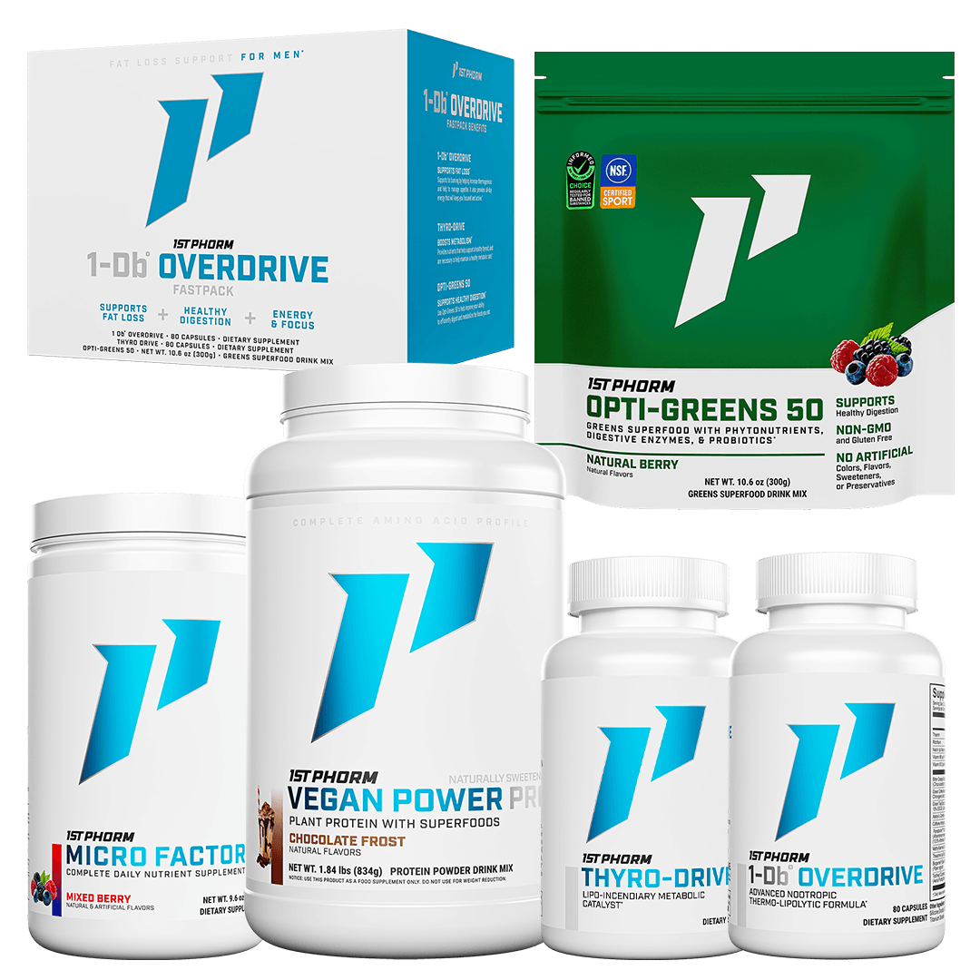 Vegan Fat Loss Essentials Stack For Men